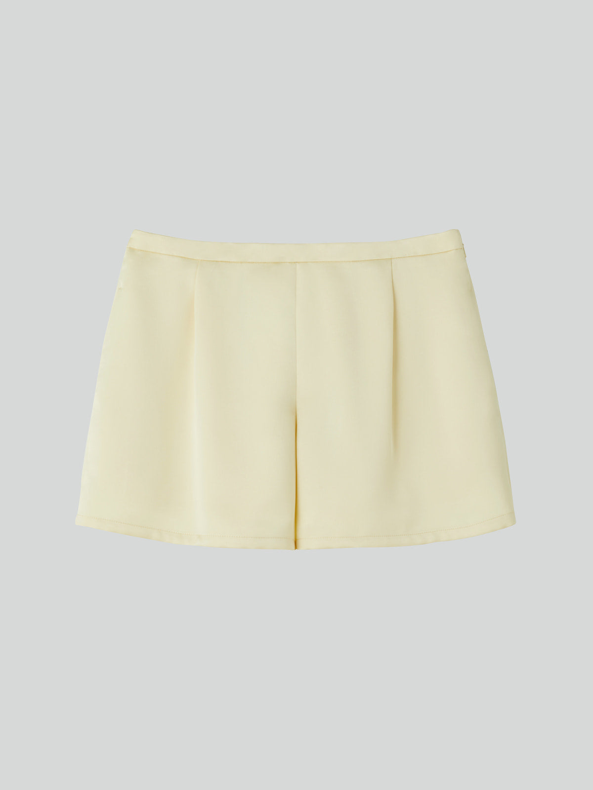 Recto - Satin Back Banding Shorts (Lemon Yellow) product image 4 | TRAB K-Fashion Australia