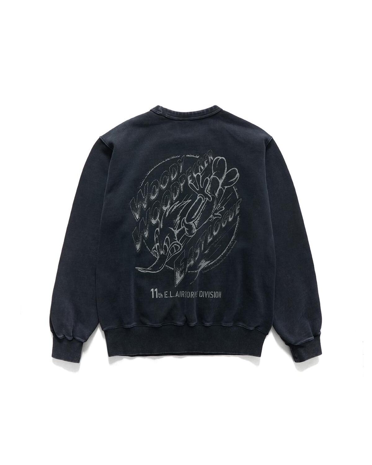Eastlogue - Vintage Lightning Fly Woody Sweatshirt (Charcoal) product image 1 | TRAB K-Fashion Australia