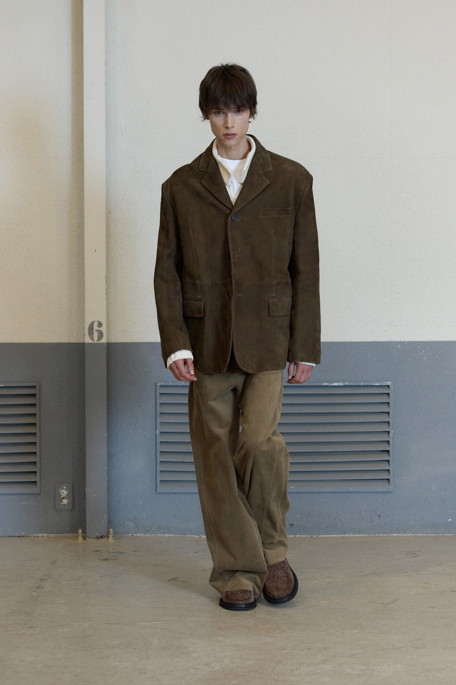 STU - Goat Suede Blazer Brown (OC) product image 15 | TRAB K-Fashion Australia