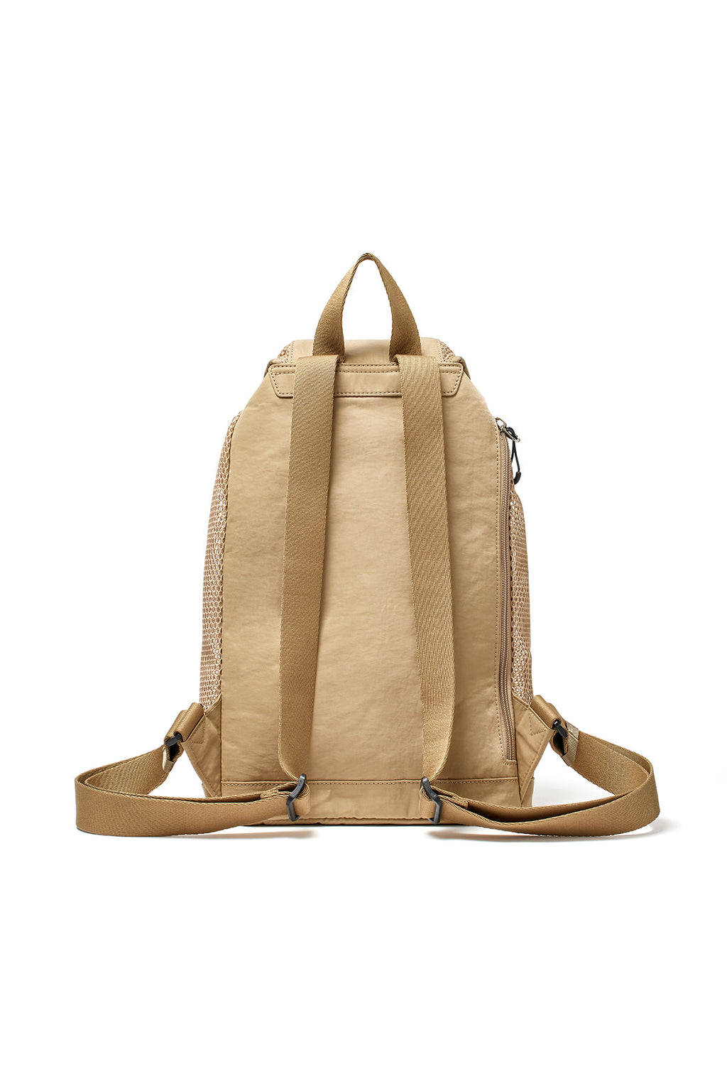 Matin Kim - One Pocket Mesh Back Pack (Dark Beige) product image 3 | TRAB K-Fashion Australia