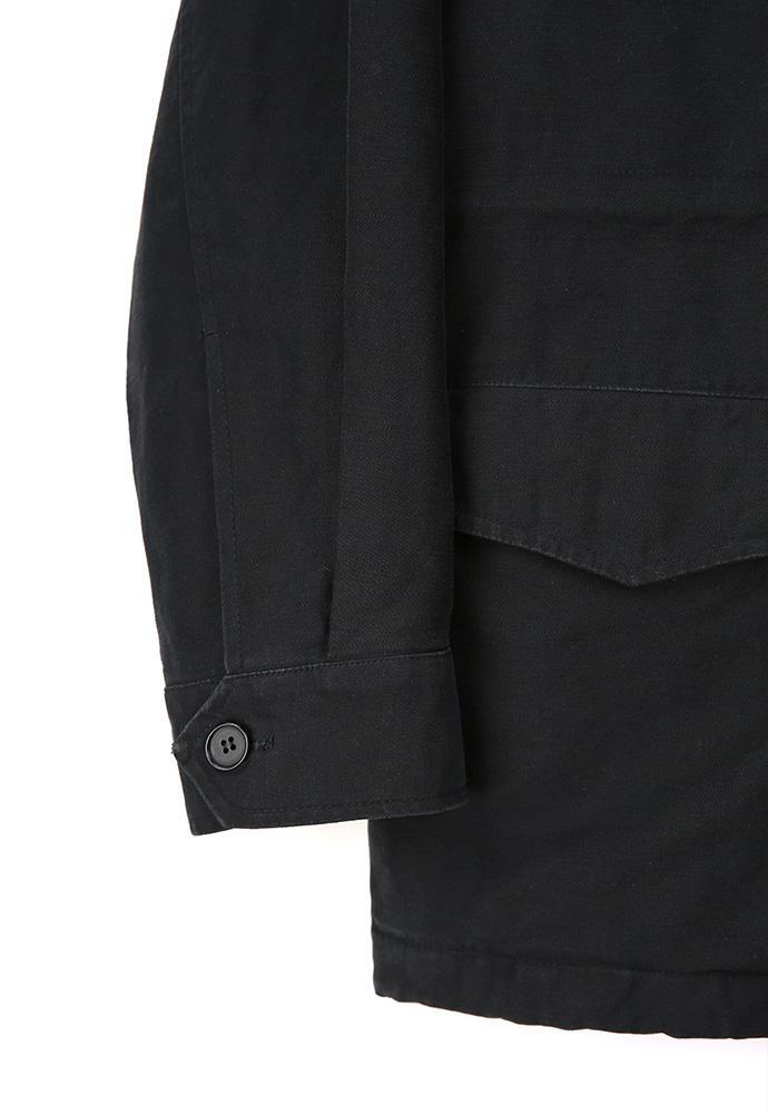 Art if acts - Back satin Garment Field Jacket (Vintage Black) product image 18 | TRAB K-Fashion Australia