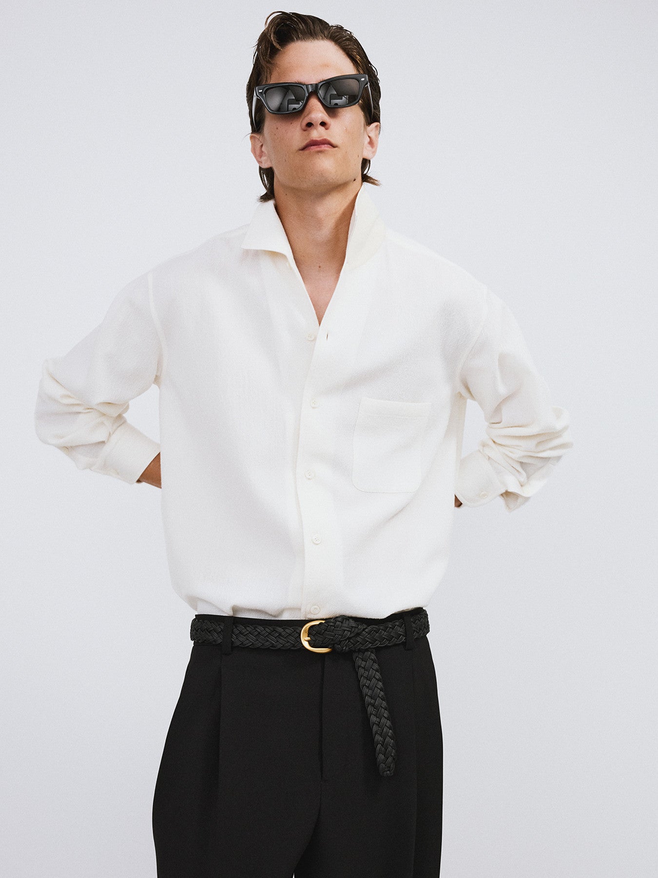 Recto - Alan Resort Shirt (Bean Ivory) product image 3 | TRAB K-Fashion Australia