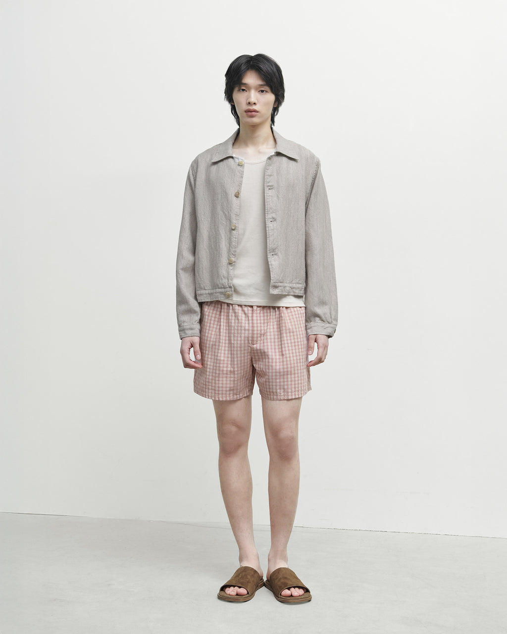 Brownyard - Check Shorts (Pink) product image 1 | TRAB K-Fashion Australia