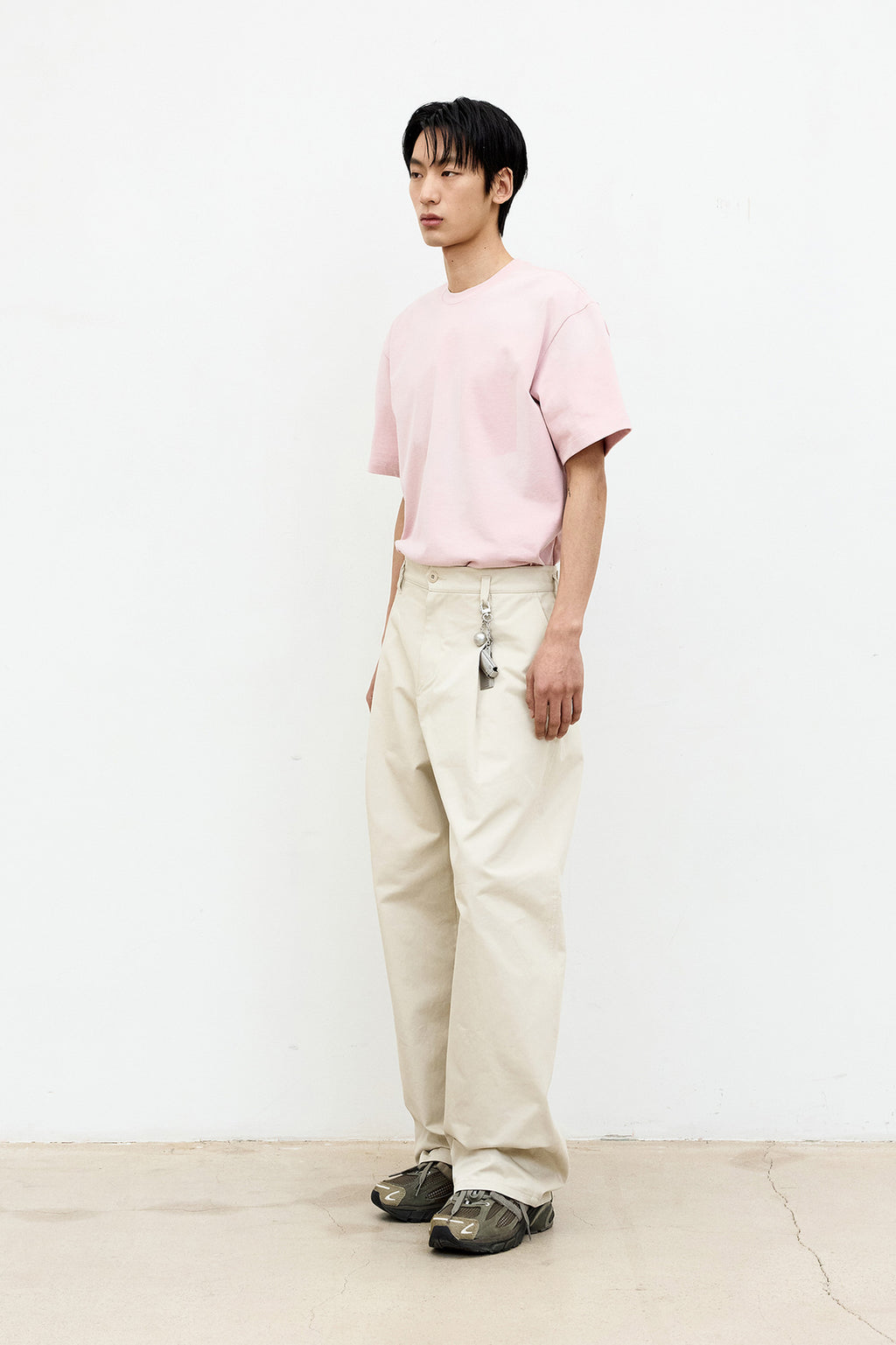 Coor - Spray Washed Pocket Point T-Shirt (Pink) product image 3 | TRAB K-Fashion Australia