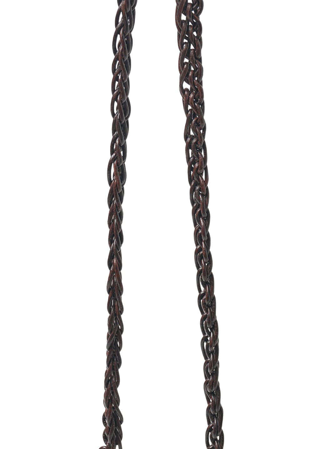 Amomento - Mini Handmade Leather Net Bag (Brown) product image 10 | TRAB K-Fashion Australia