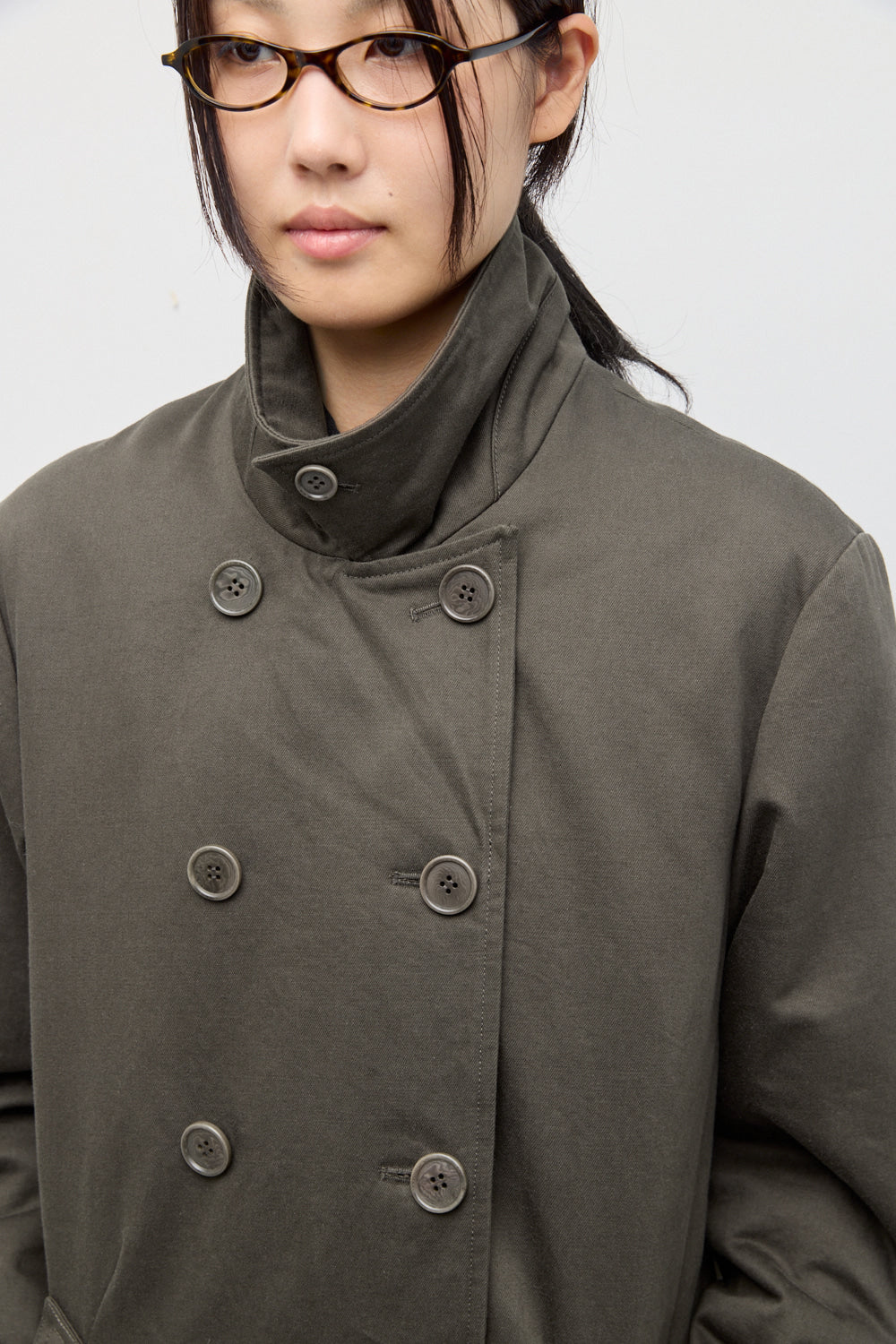 Hatchingroom - Pea Coat (Khaki) product image 9 | TRAB K-Fashion Australia