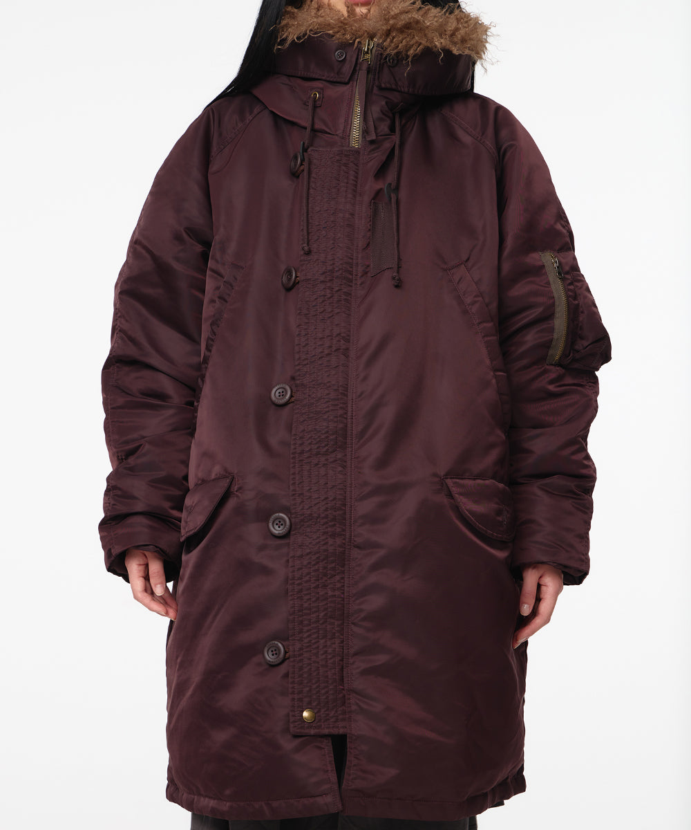 Coyseio - Hooded Field Down Jacket (Wine) product image 7 | TRAB K-Fashion Australia