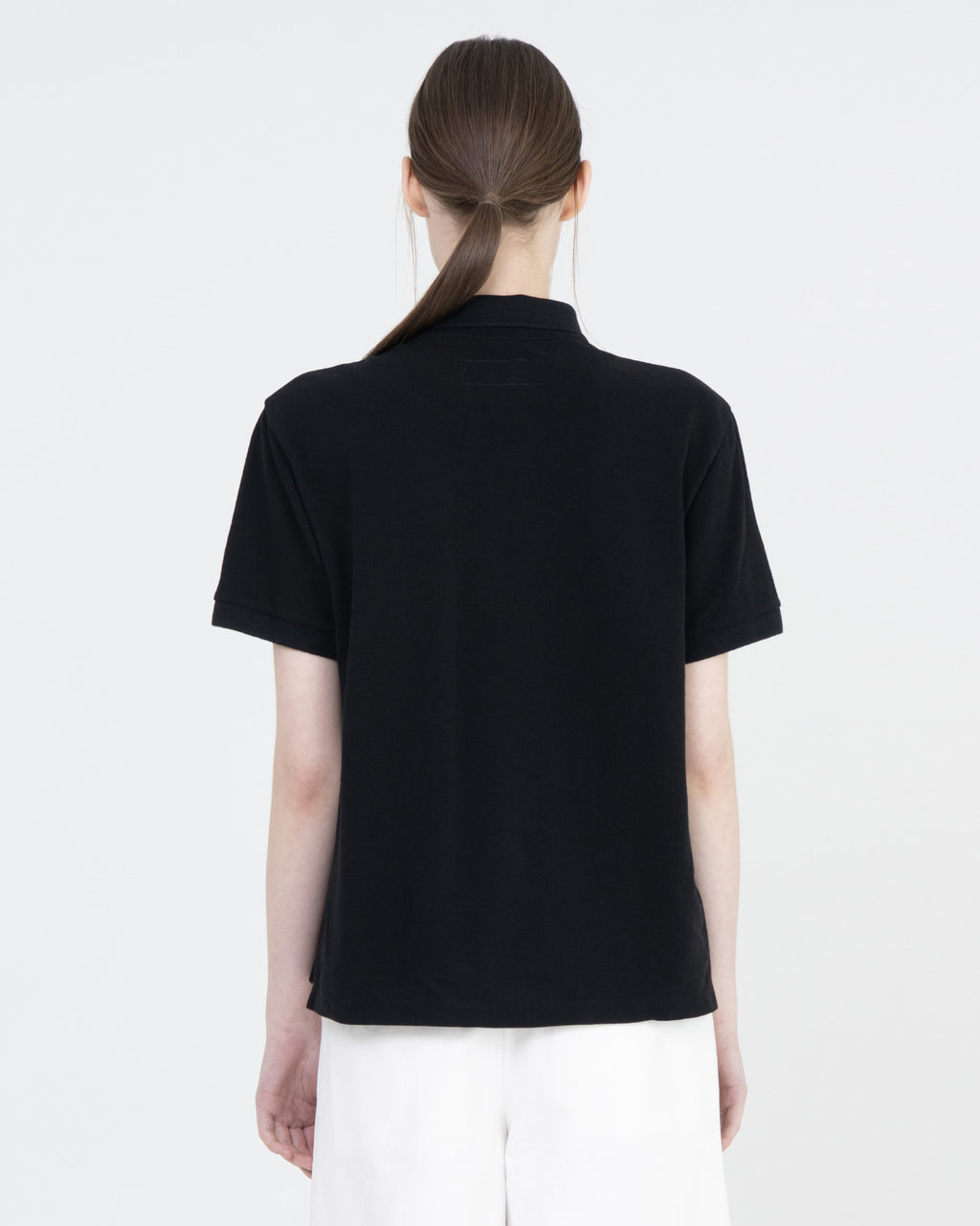 Brownyard - Vintage Cotton Pique Shirt (Black) product image 2 | TRAB K-Fashion Australia