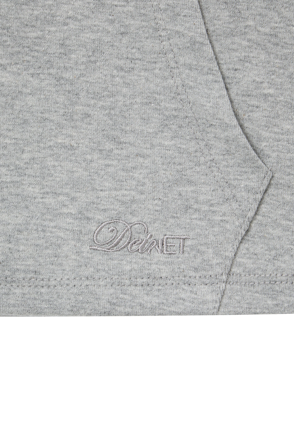 Deinet - Basic Slim Hoodie (Melange Grey) product image 5 | TRAB K-Fashion Australia