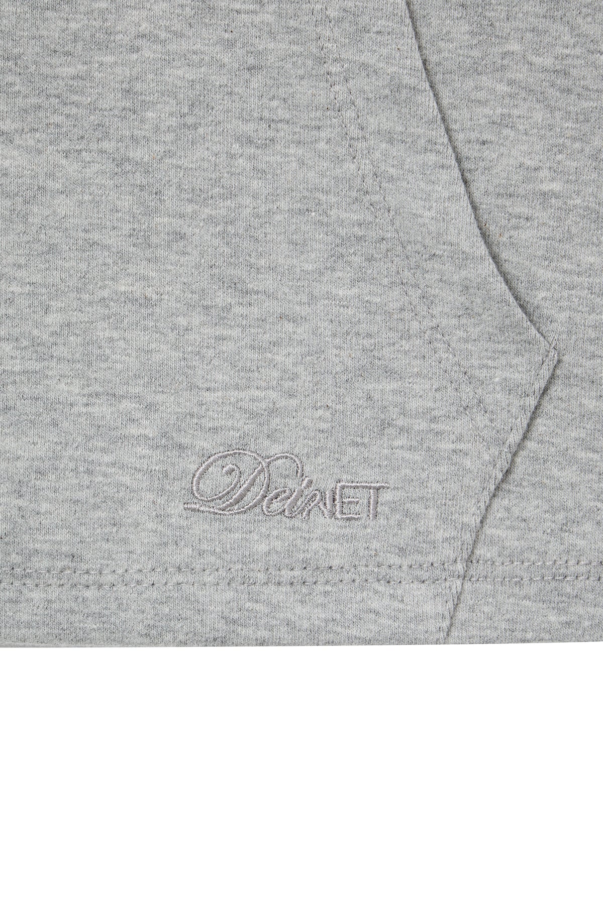 Deinet - Basic Slim Hoodie (Melange Grey) product image 5 | TRAB K-Fashion Australia