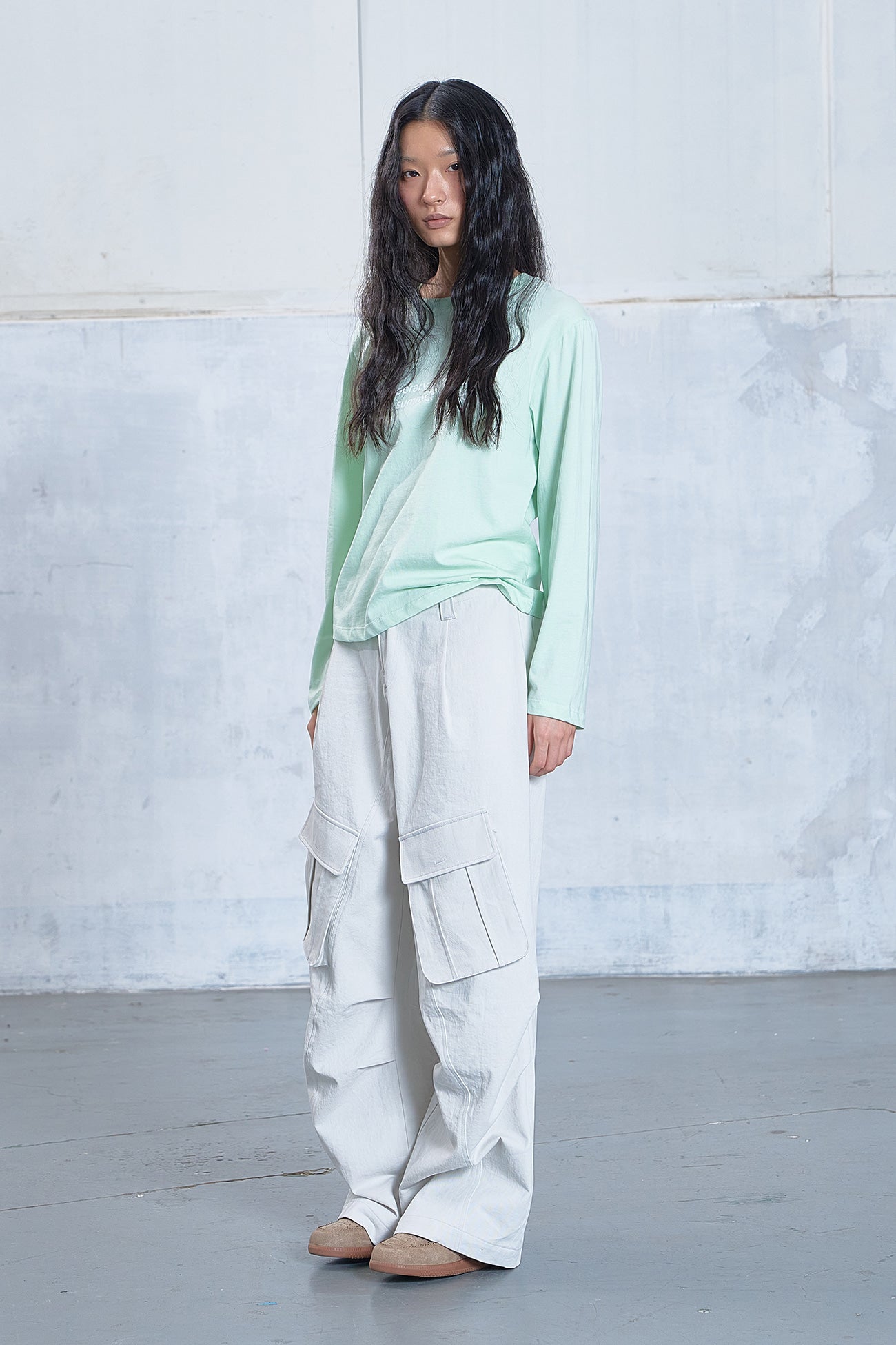 Deinet - Contemporary Long Sleeve (Mint) product image 5 | TRAB K-Fashion Australia