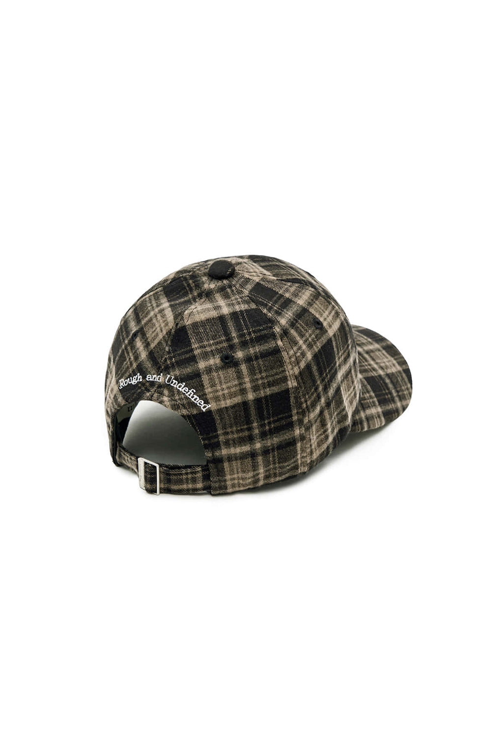 Matin Kim - Matin Typo Check Ball Cap (Black) product image 3 | TRAB K-Fashion Australia
