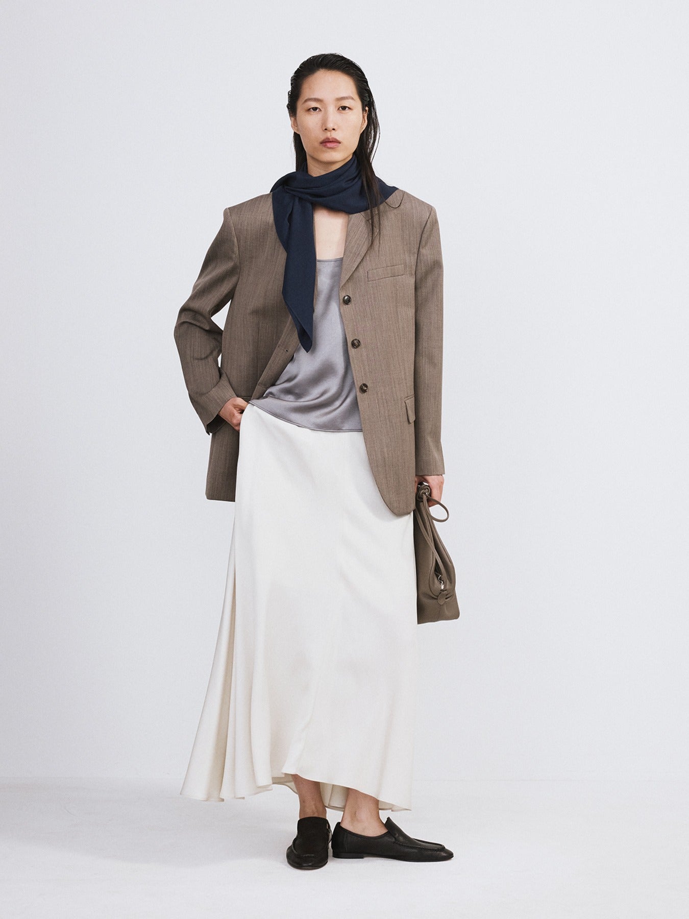 Recto - Classic Single Suit Jacket (Sepia) product image 1 | TRAB K-Fashion Australia
