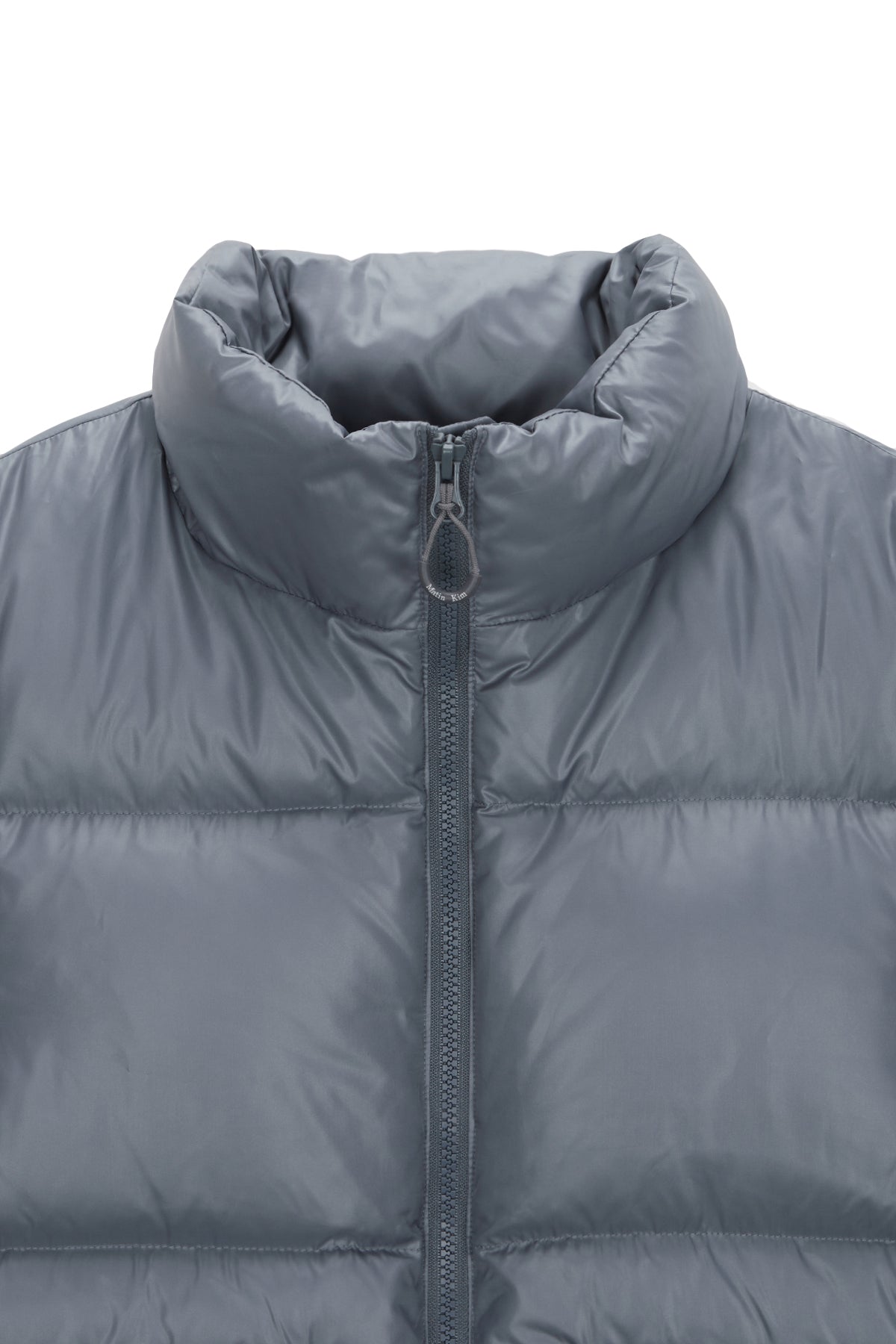 Matin Kim - Folded Pocket Down Vest (Grey) product image 3 | TRAB K-Fashion Australia