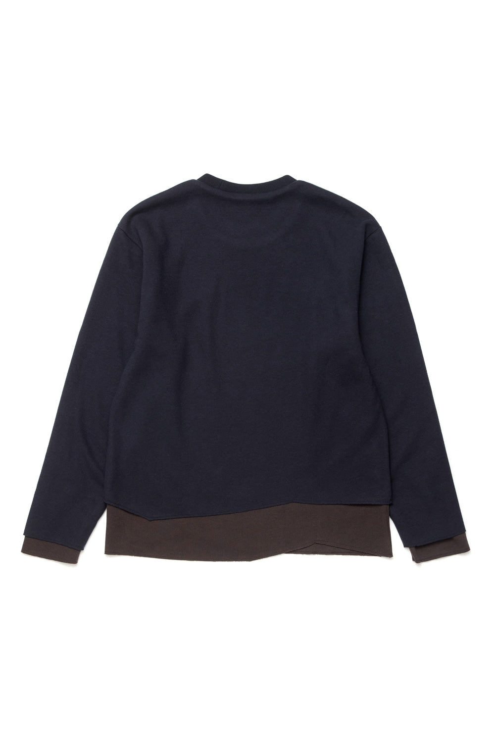 Hatchingroom - Cut Out Tee Dark (Navy/Brown) product image 2 | TRAB K-Fashion Australia