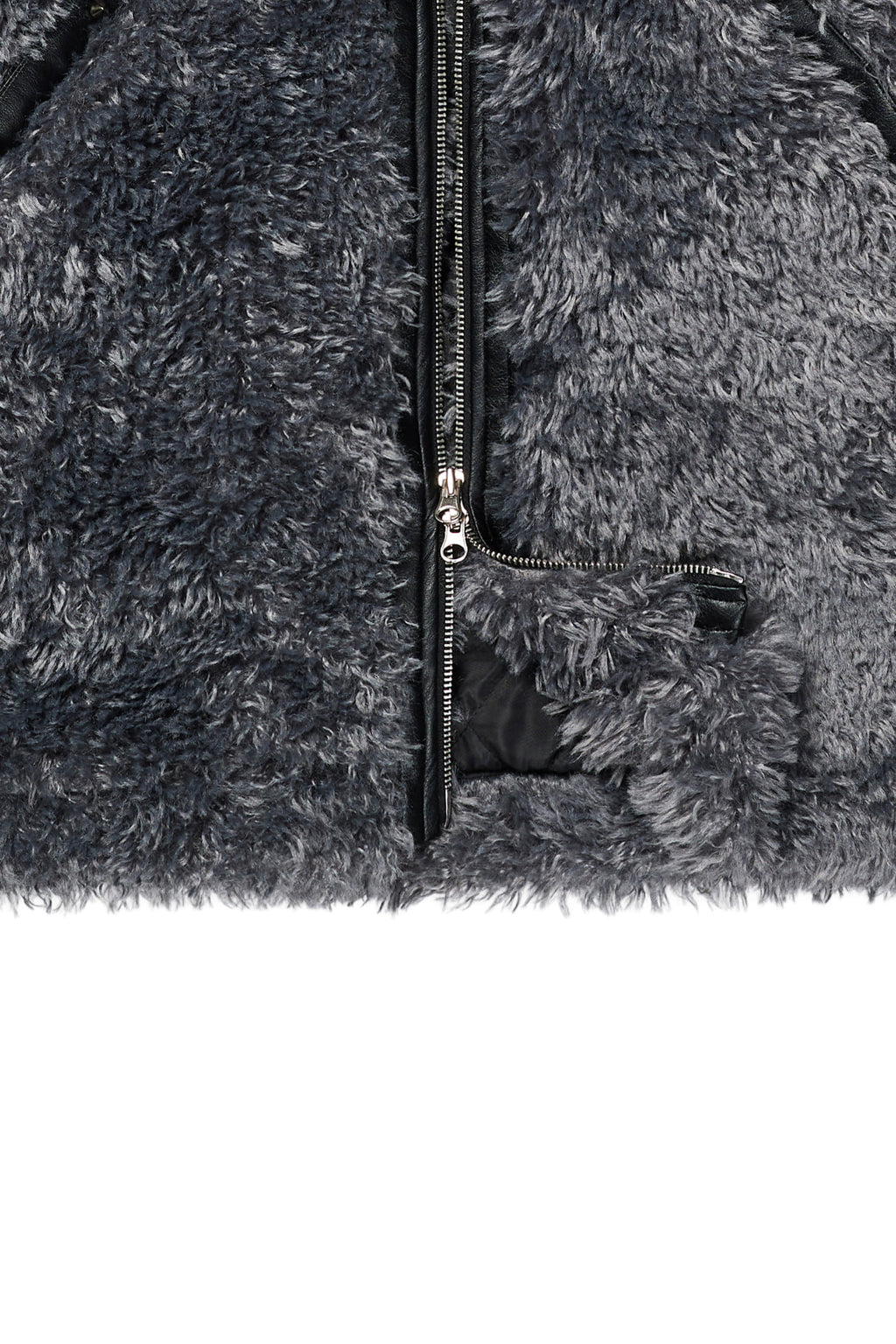 Deinet - Bizzo Point Faux Fur Jumper (Charcoal) product image 18 | TRAB K-Fashion Australia