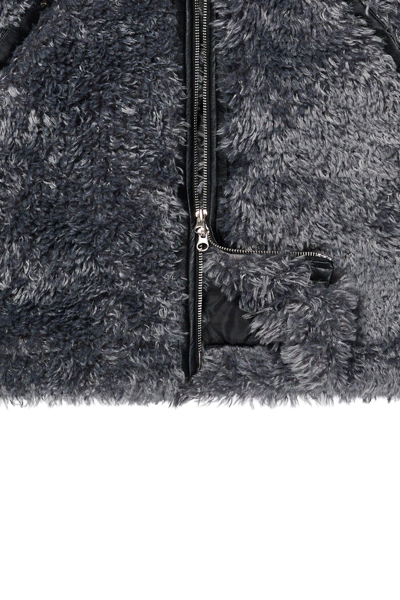 Deinet - Bizzo Point Faux Fur Jumper (Charcoal) product image 18 | TRAB K-Fashion Australia