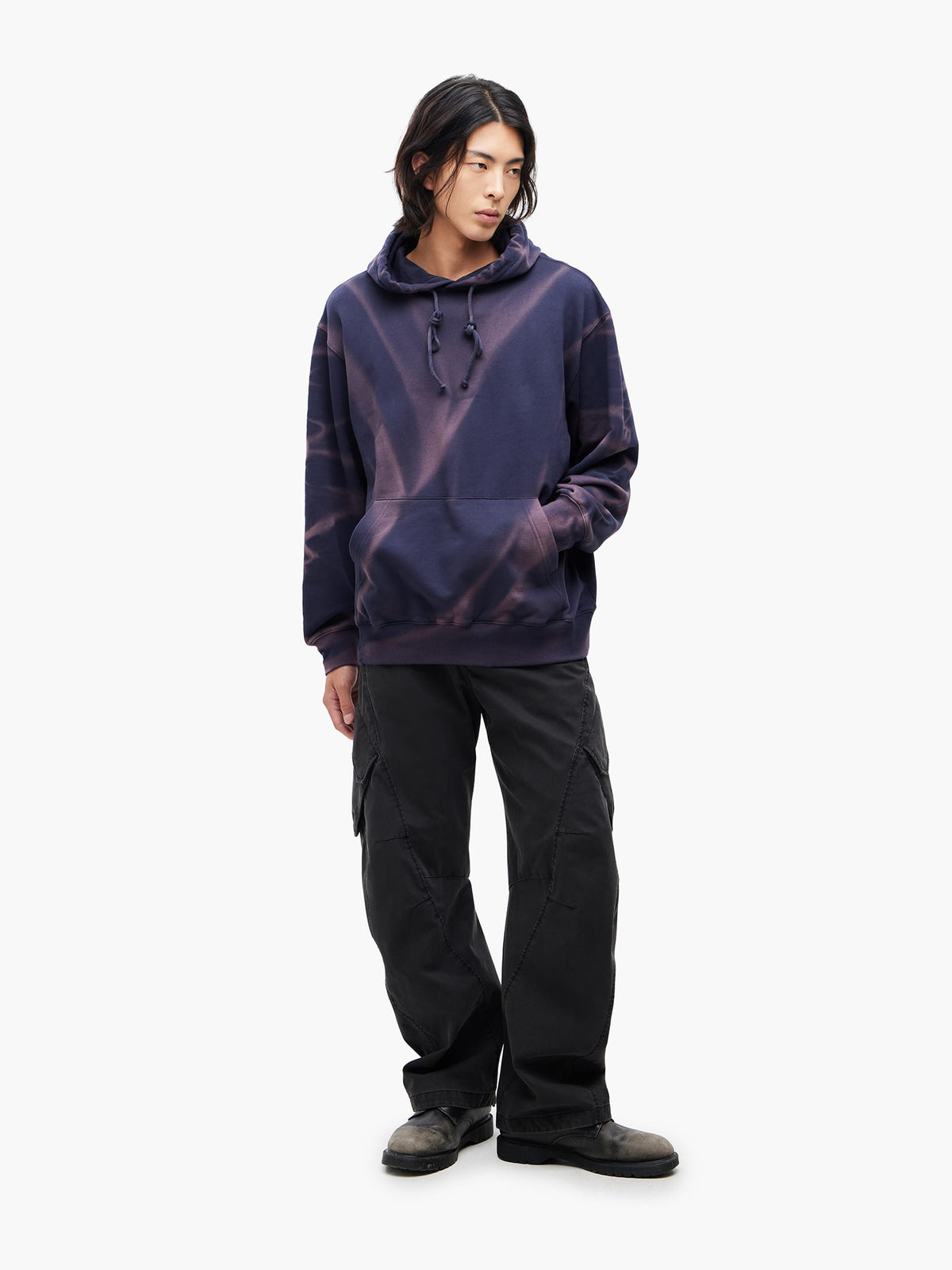 Jiyong Kim - Sun-Bleached Hoodie (Purple) product image 1 | TRAB K-Fashion Australia