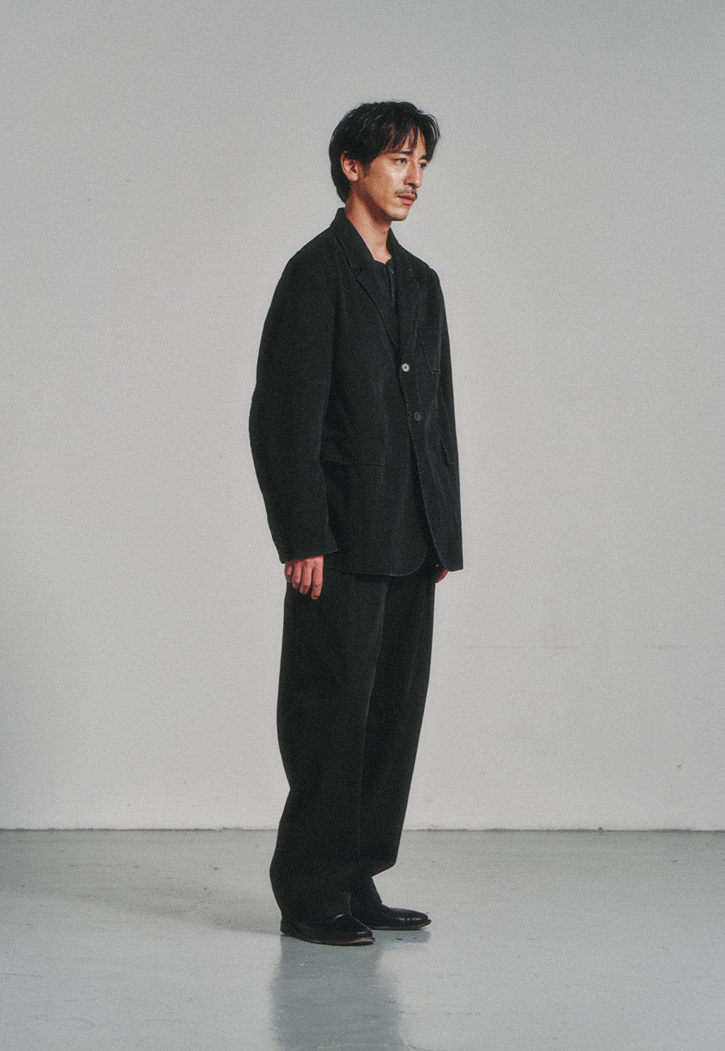 Art if acts - Washed 3 Button Blazer (Faded Black) product image 3 | TRAB K-Fashion Australia