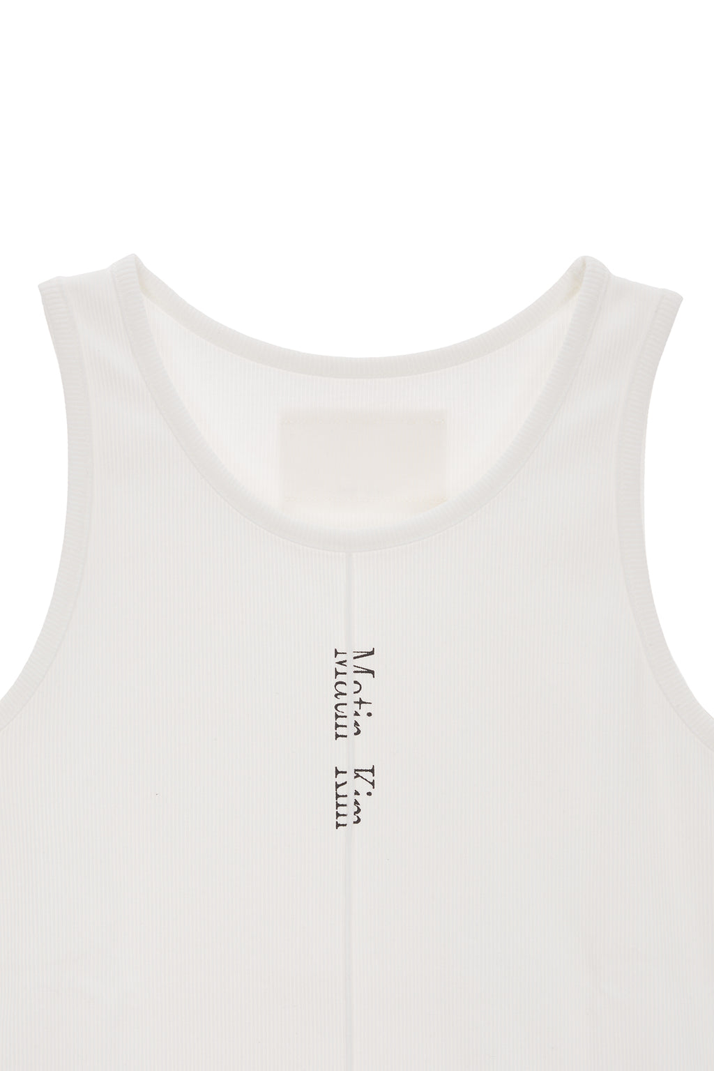 Matin Kim - [Pre-Order – Ships June 30] Pintuck Sleeveless Top (White) product image 3 | TRAB K-Fashion Australia
