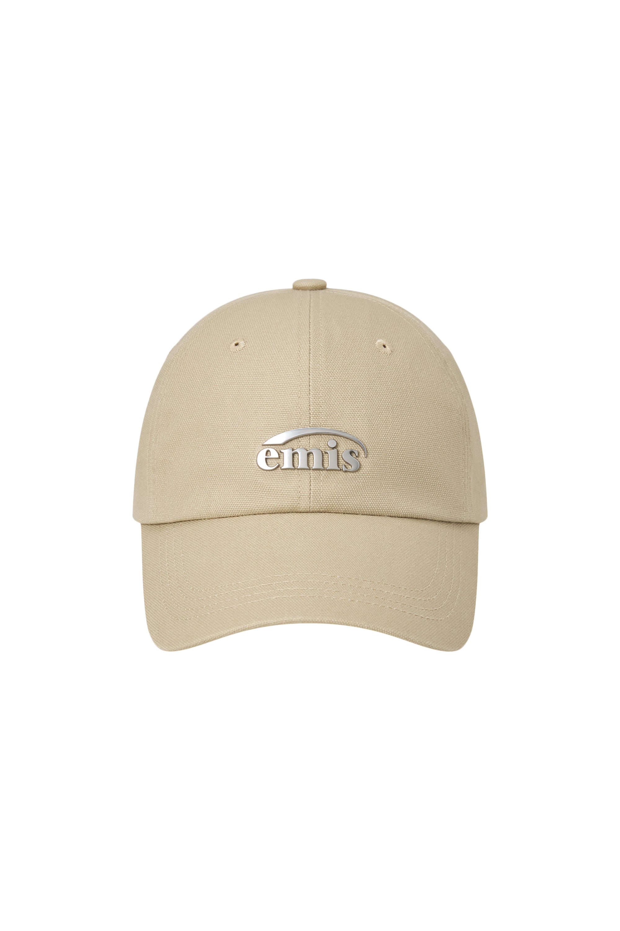 Emis - Metal Logo Ball Cap (Beige) product image 1 | TRAB K-Fashion Australia