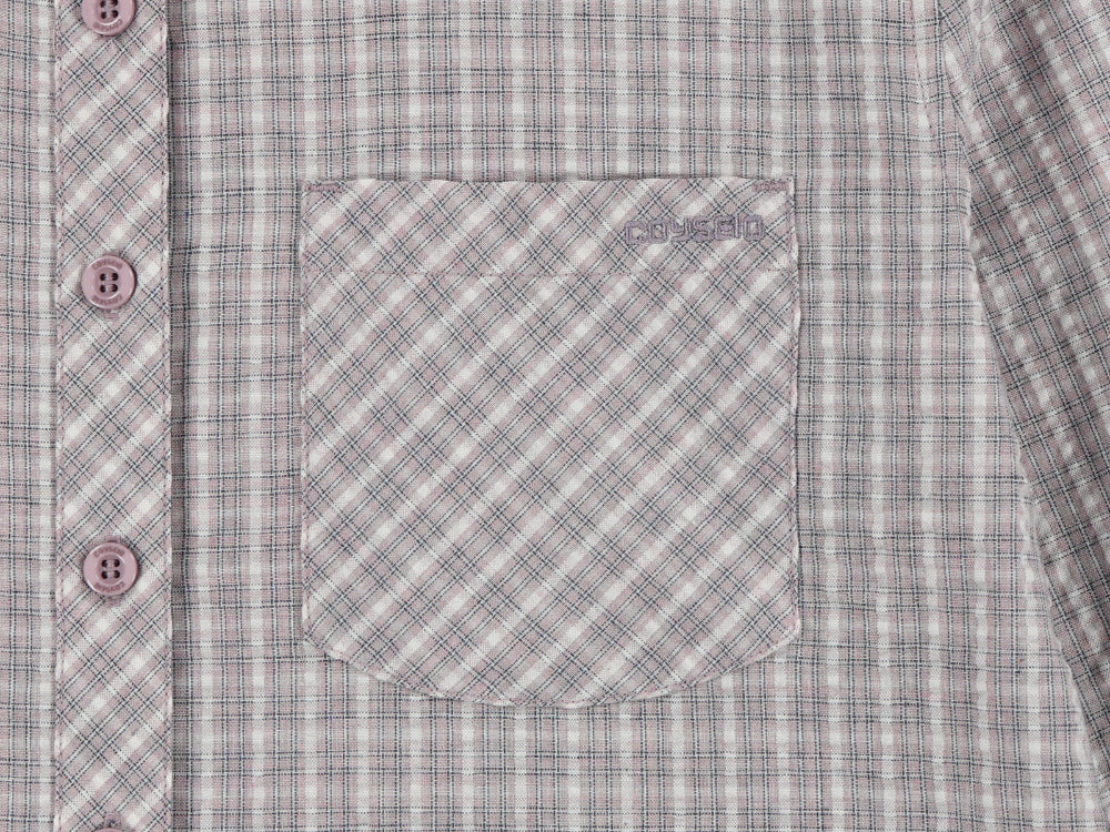 Coyseio - Round Collar Capri Shirt (Ash Pink) product image 15 | TRAB K-Fashion Australia