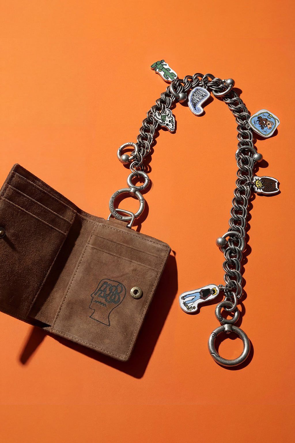 Andersson Bell - Andersson Bell X Brain Dead Keychain Wallet (Tan) product image 8 | TRAB K-Fashion Australia
