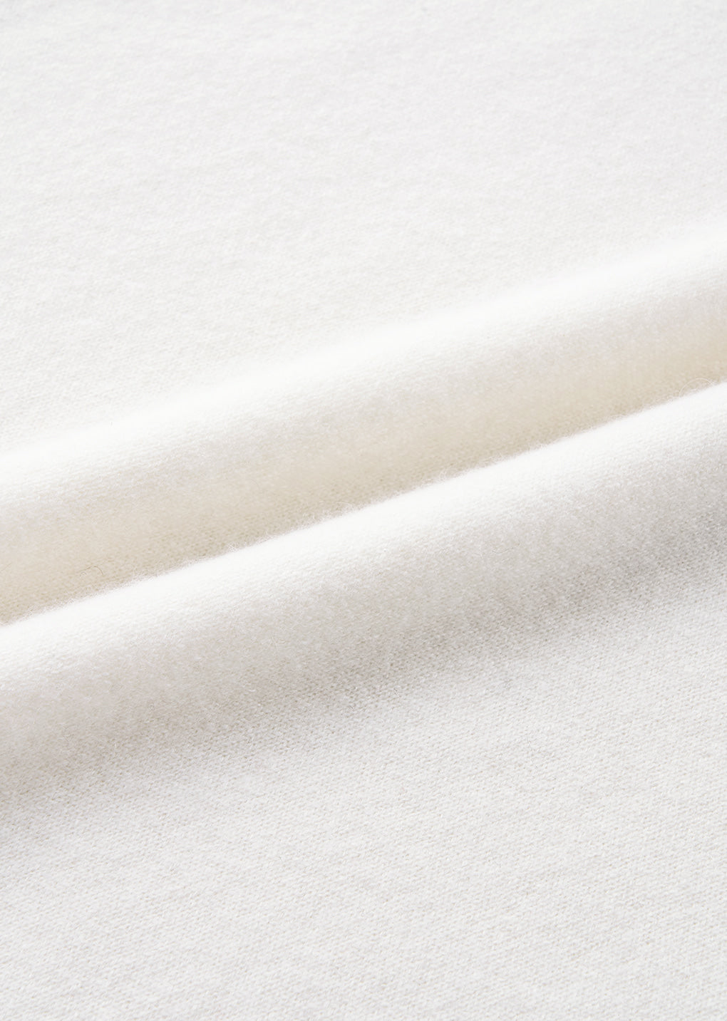 Amomento - Cashmere Easy Crewneck Knit (Ivory) product image 6 | TRAB K-Fashion Australia
