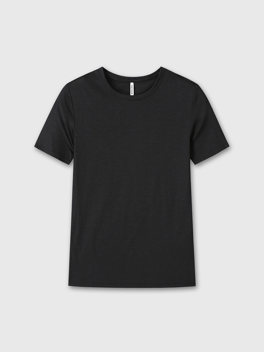 Tonywack - Tencel Short Sleeve T-Shirt (Black) product image 7 | TRAB K-Fashion Australia