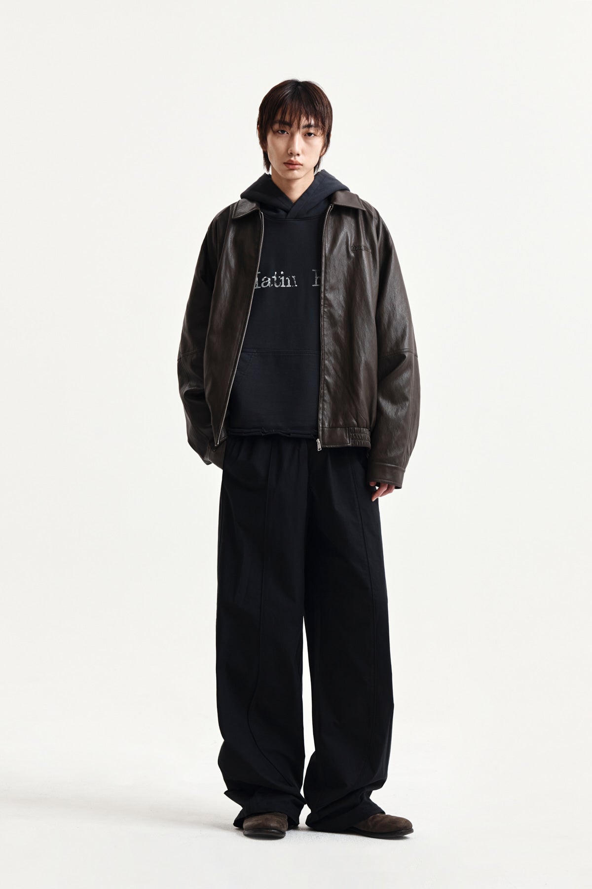 Matin Kim - Multi Panel Wide Pants (Black) product image 14 | TRAB K-Fashion Australia