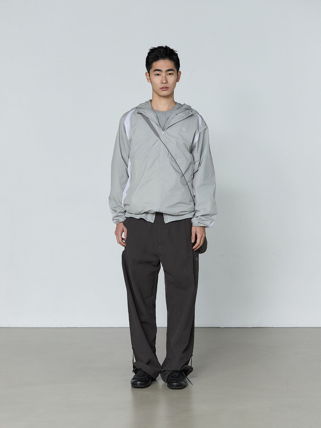 San San Gear - Paneled Jacket (Grey) product image 2 | TRAB K-Fashion Australia