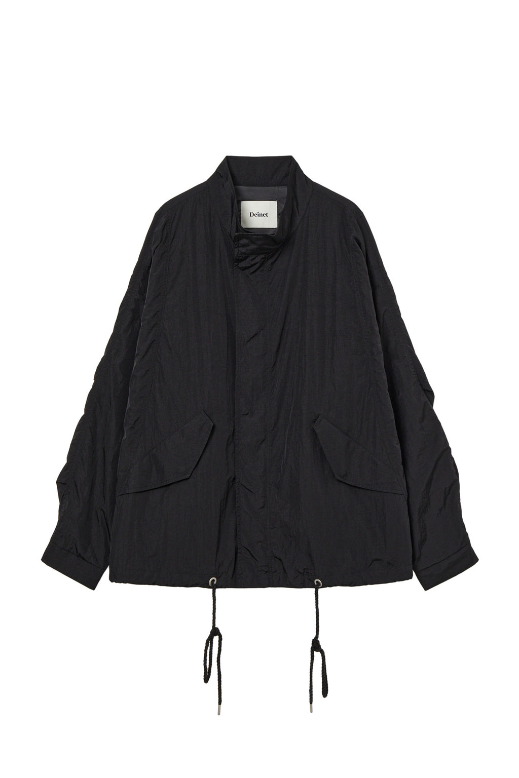 Deinet - Funnel Neck Jacket (Black) product image 1 | TRAB K-Fashion Australia