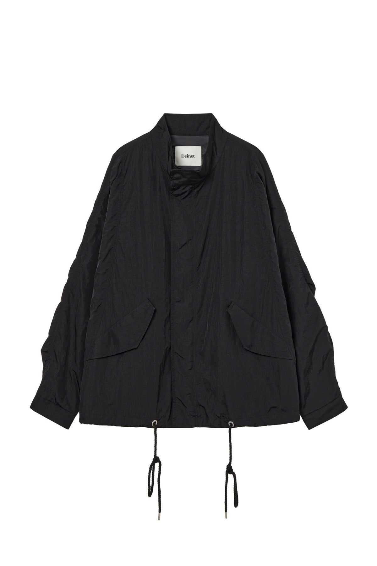 Deinet - Funnel Neck Jacket (Black) product image 1 | TRAB K-Fashion Australia