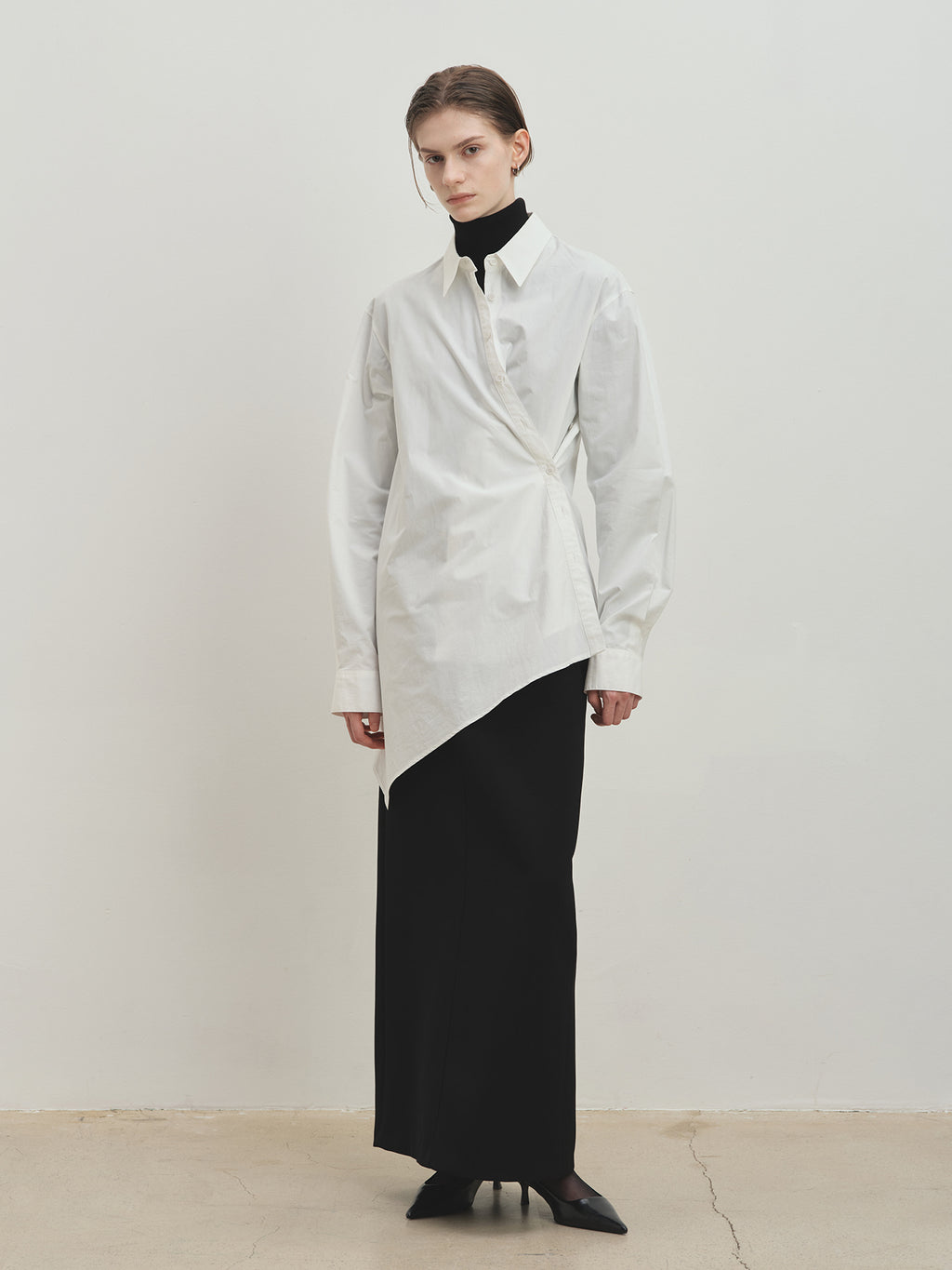 Tonywack - Cotton Twisted Shirt (Ecru) product image 4 | TRAB K-Fashion Australia