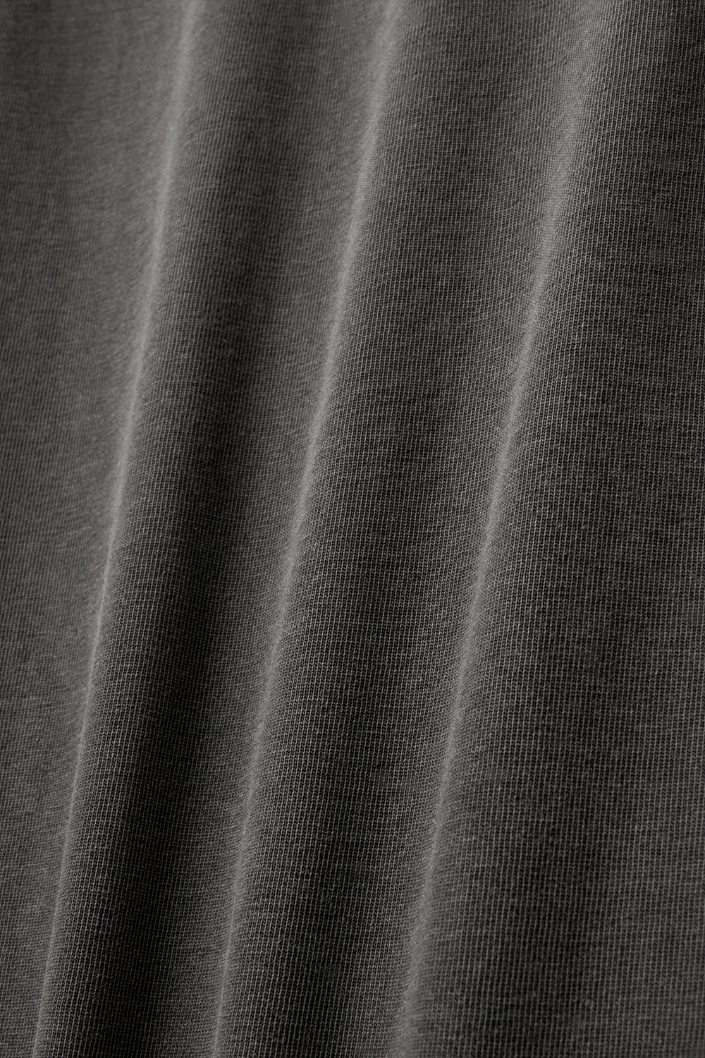 Hatchingroom - Curved Henley Neck Tee (Charcoal) product image 8 | TRAB K-Fashion Australia