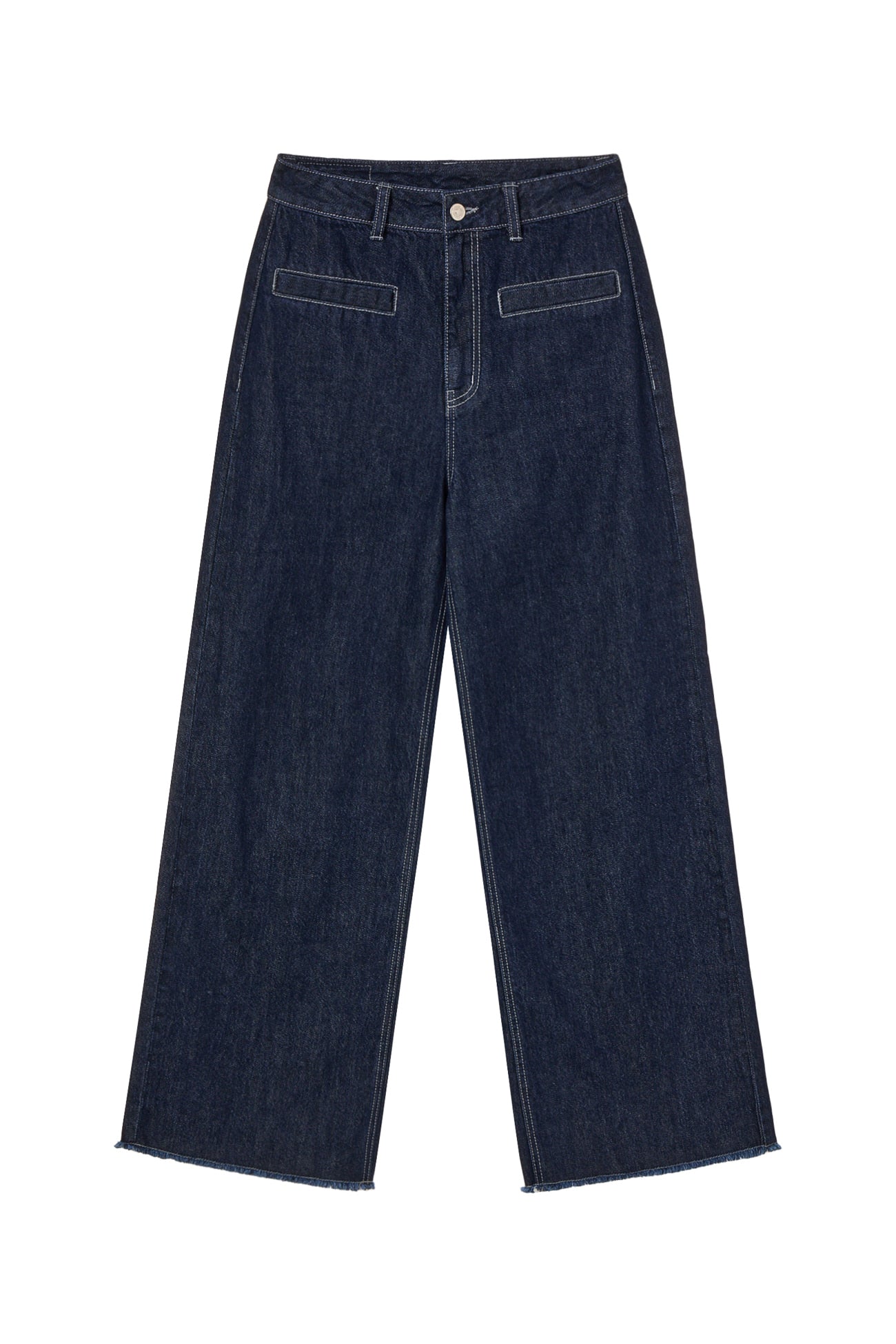 Deinet - Wide Denim Pants (Blue) product image 7 | TRAB K-Fashion Australia