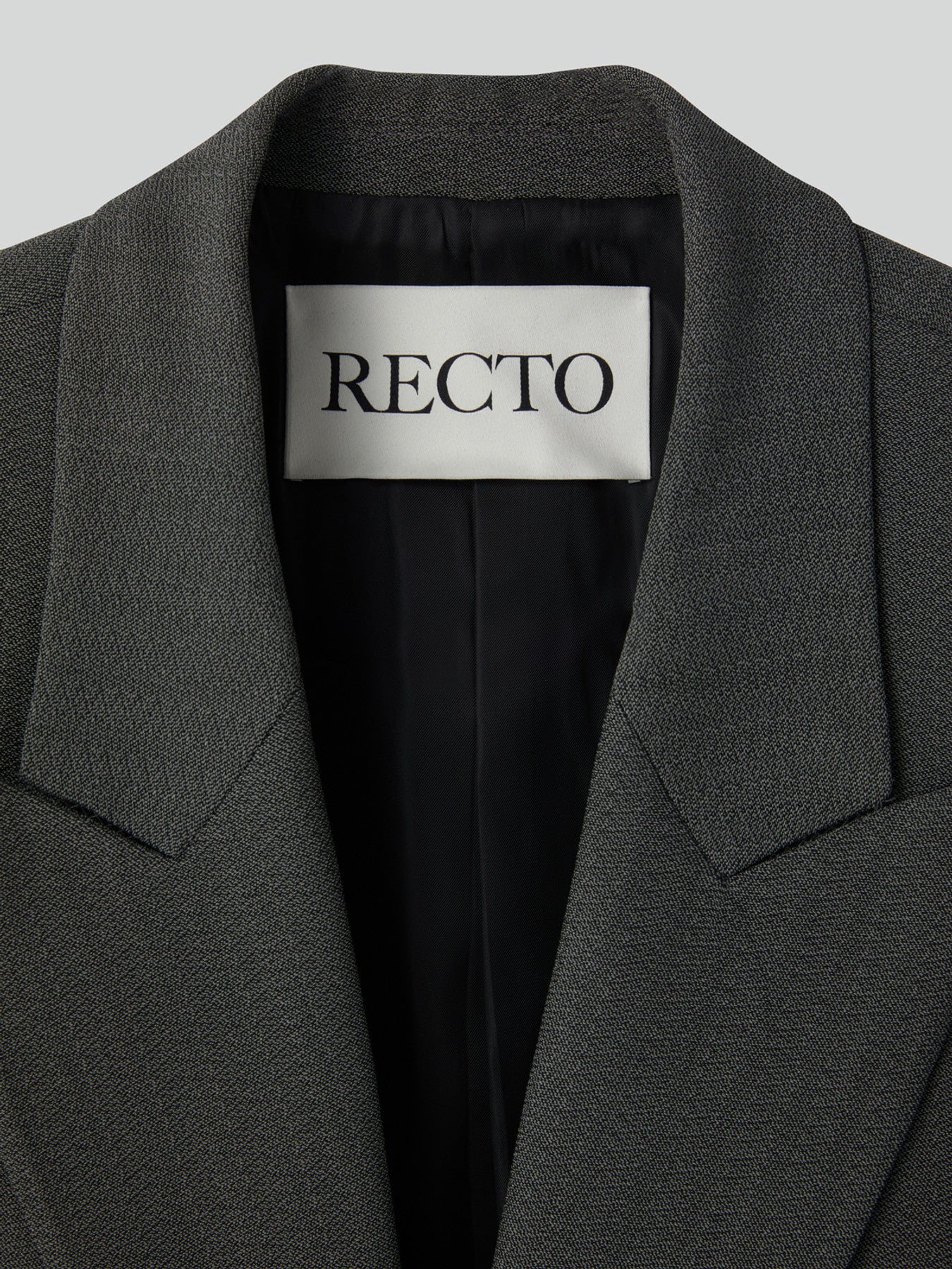 Recto - Oversized Daddy Jacket (Dark Grey) product image 6 | TRAB K-Fashion Australia
