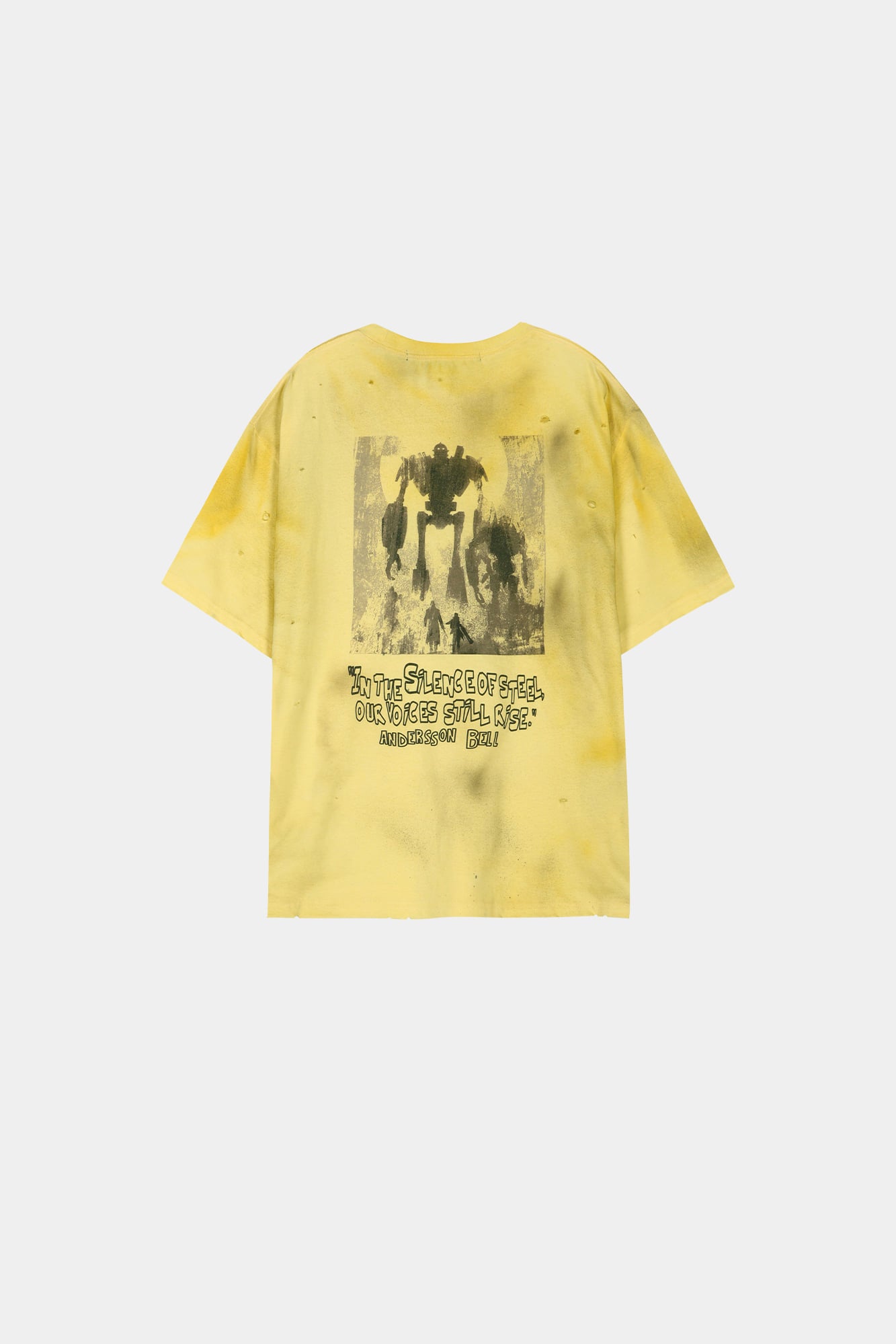 Andersson Bell - Unisex Alien Machinery T-Shirt (Yellow) product image 14 | TRAB K-Fashion Australia