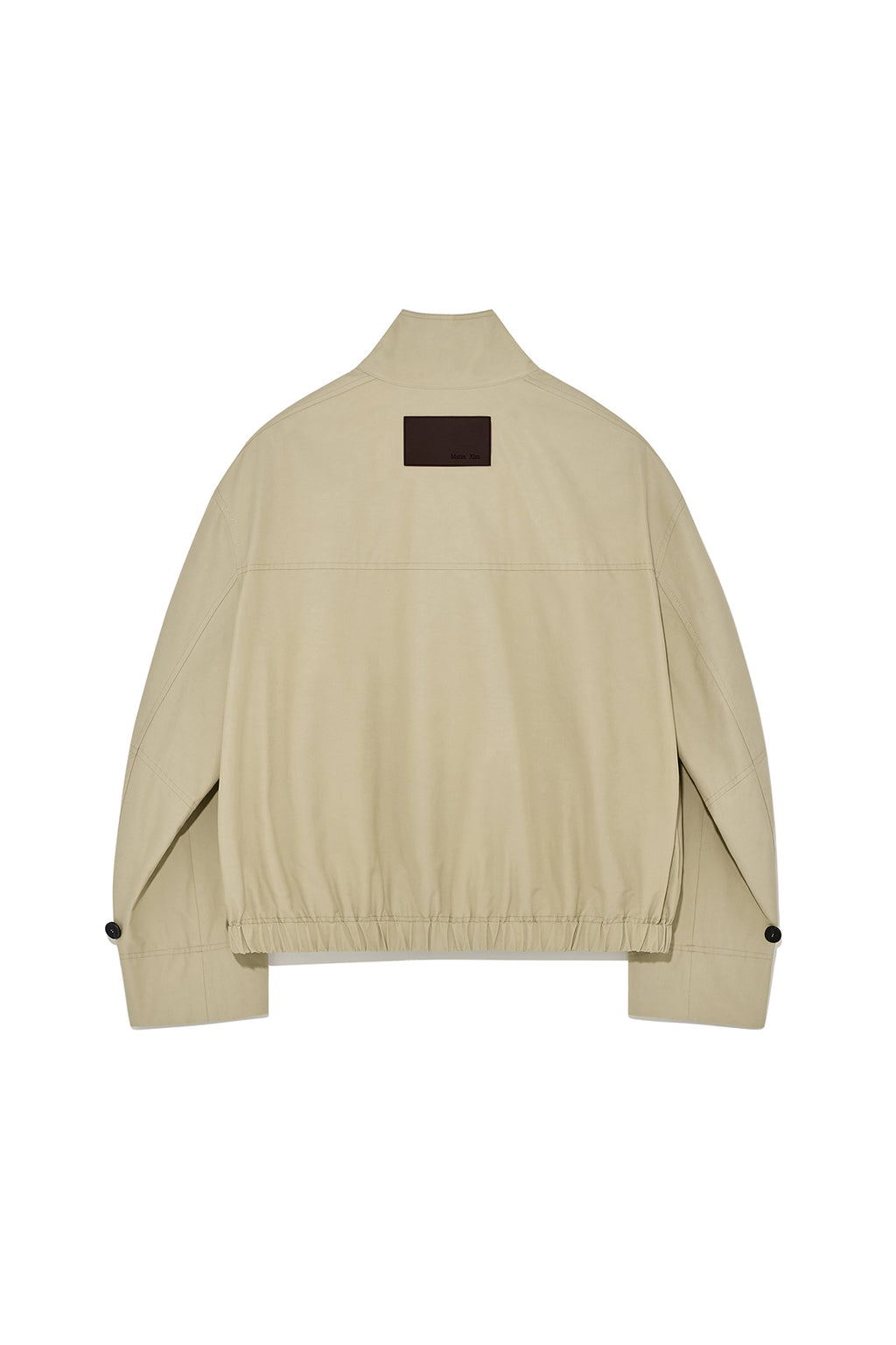 Matin Kim - Trench Bomber Jumper (Beige) product image 2 | TRAB K-Fashion Australia
