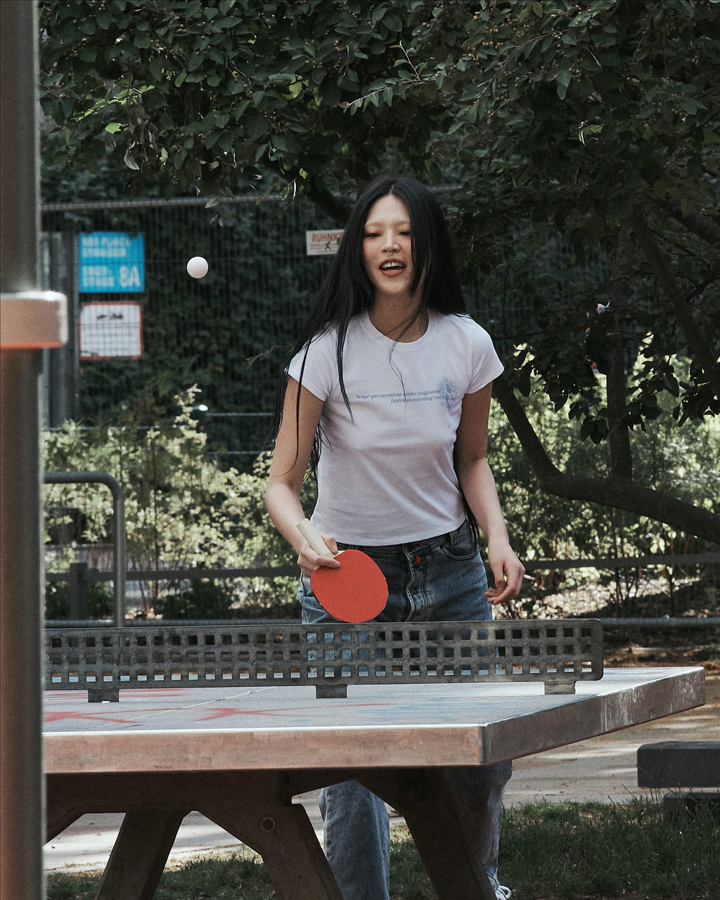 San San Gear - Eyewithness T-Shirt White product image 8 | TRAB K-Fashion Australia