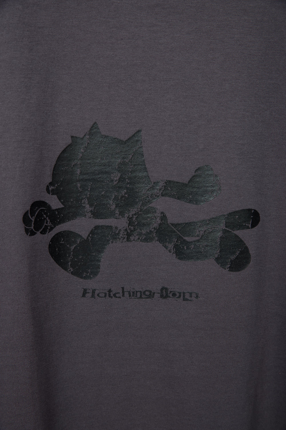 Hatchingroom - Ghost Felix Tee Purple (Charcoal) product image 4 | TRAB K-Fashion Australia
