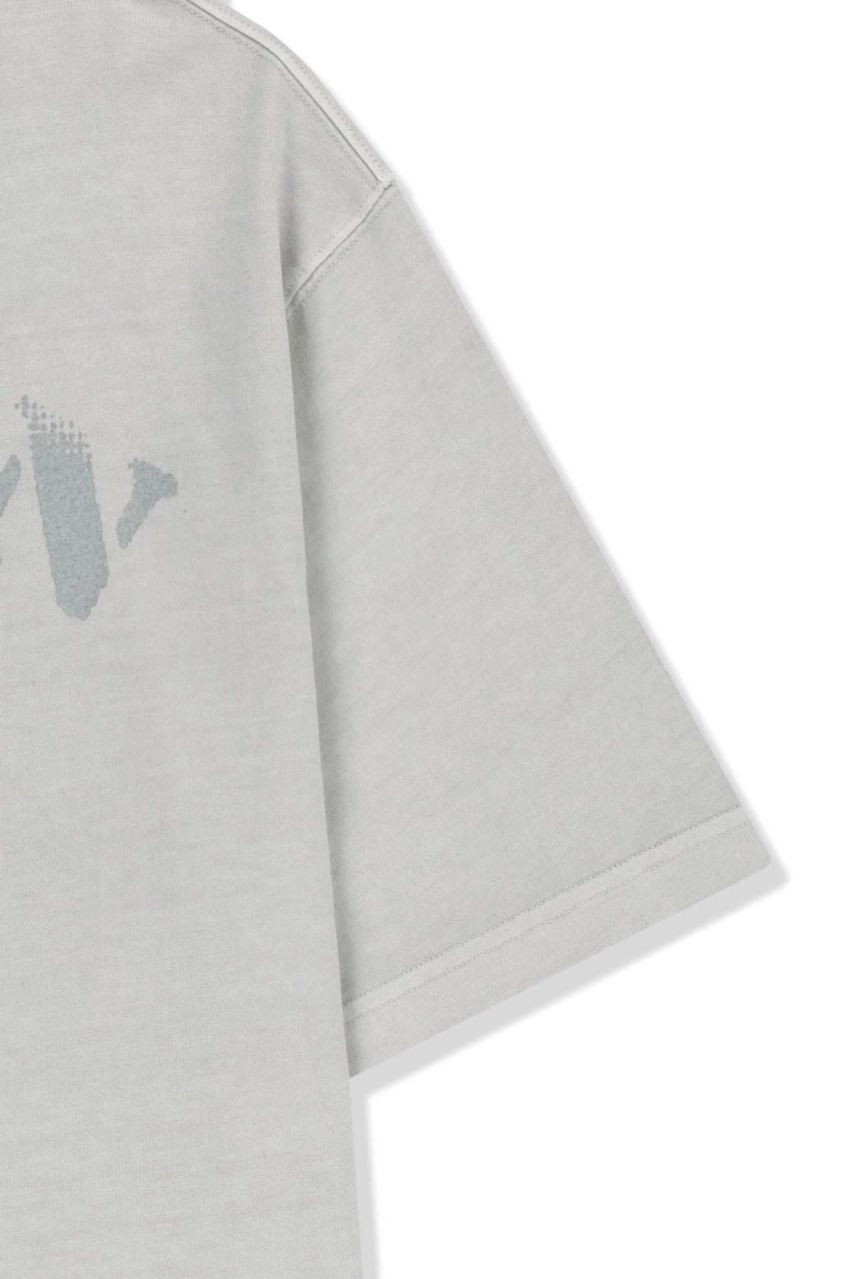 Matin Kim - Vintage Wahshed Overfit Top (Light Grey) product image 5 | TRAB K-Fashion Australia