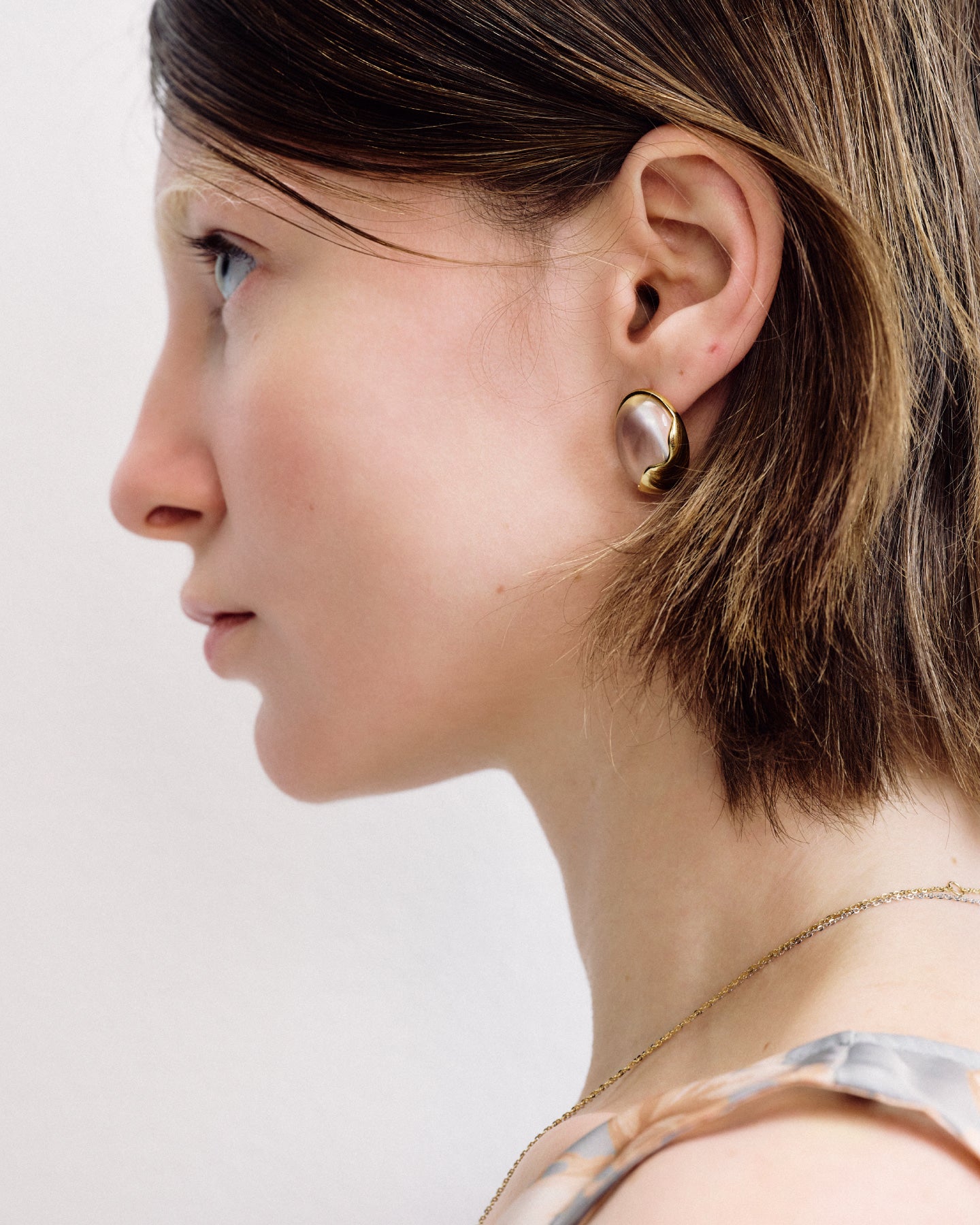 Numbering - Ellipse Glass Earrings #5205 product image 3 | TRAB K-Fashion Australia