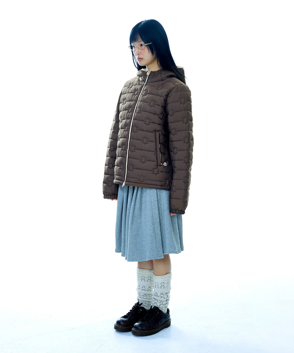 Coyseio - Fluffy Light Padded Jacket (Brown) product image 11 | TRAB K-Fashion Australia