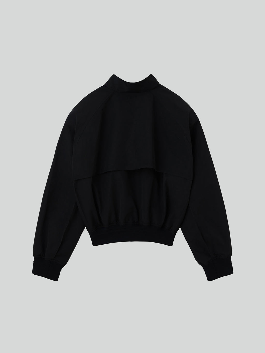 Recto - Crop Harrington Jumper (Black) product image 6 | TRAB K-Fashion Australia