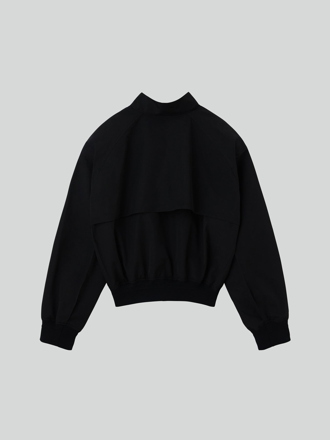 Recto - Crop Harrington Jumper (Black) product image 6 | TRAB K-Fashion Australia