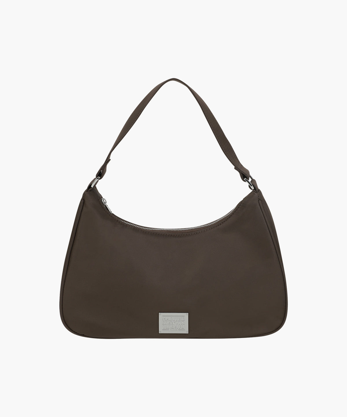 Marithe & Francois Girbaud - Classic Logo Hobo Bag (Brown) product image 1 | TRAB K-Fashion Australia