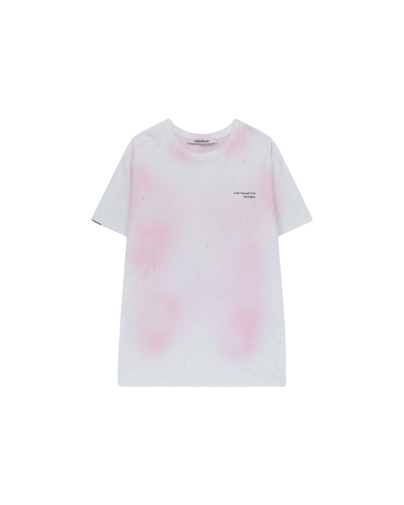 Kimhe Kim - Spray Dyed T-Shirt (White) product image 12 | TRAB K-Fashion Australia