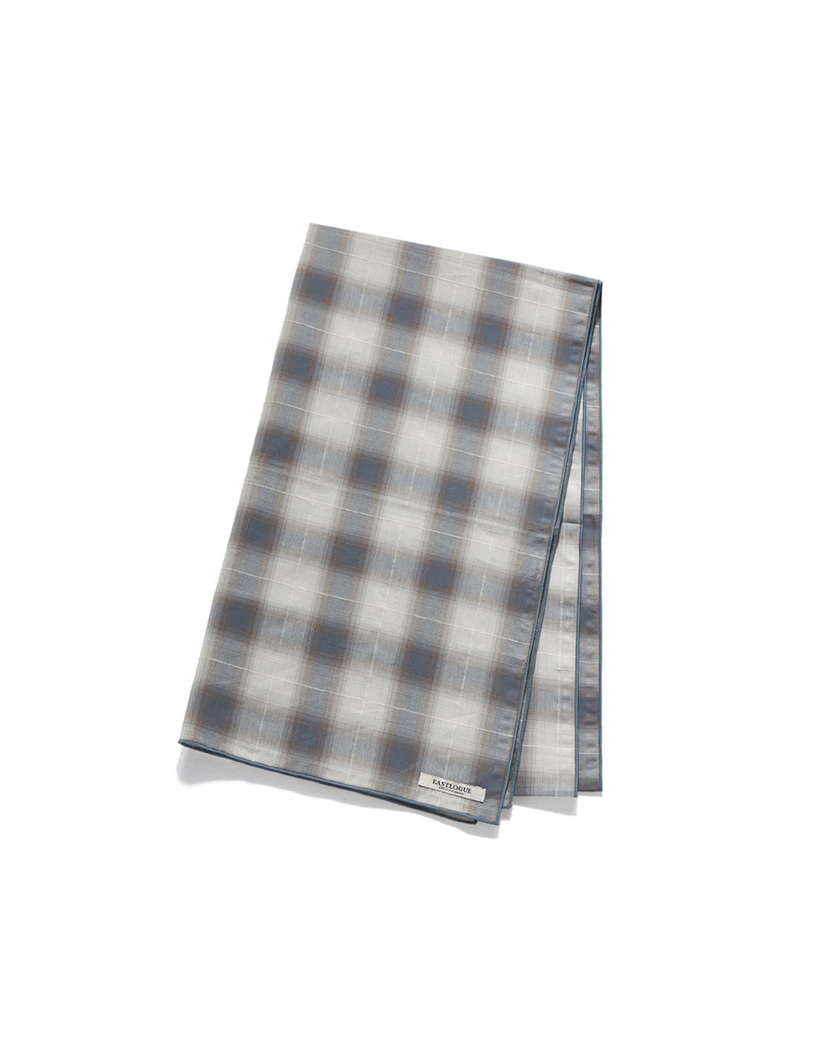 Eastlogue - Pattern Scarf (L.grey & Blue Check) product image 6 | TRAB K-Fashion Australia