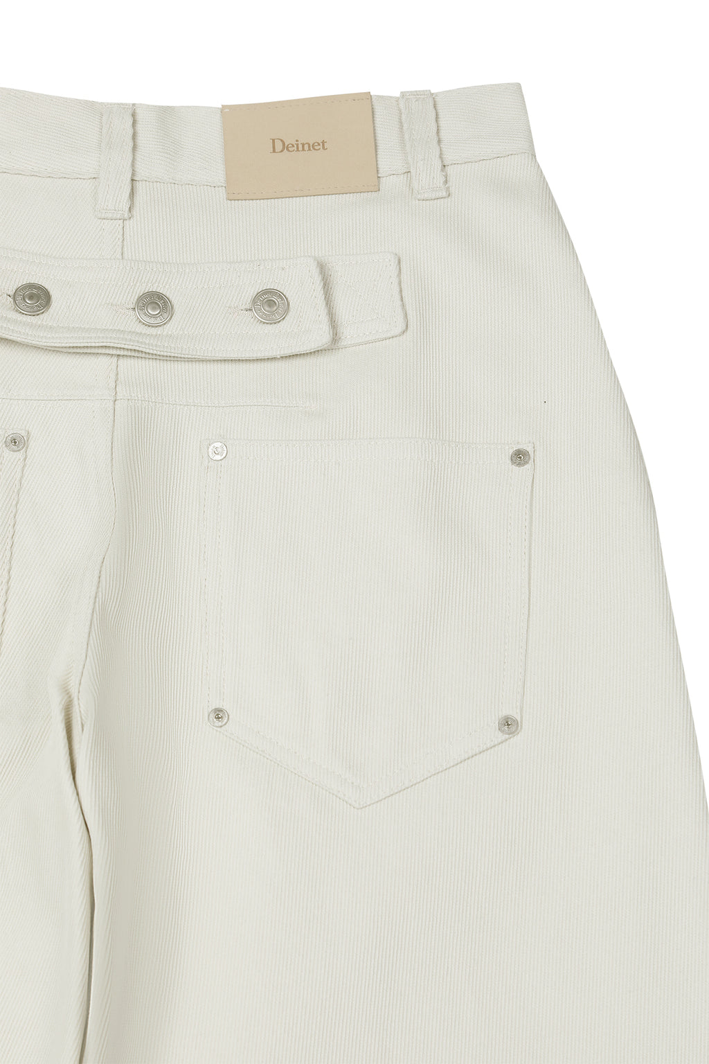 Deinet - Cotton Twill Pants (Ivory) product image 5 | TRAB K-Fashion Australia